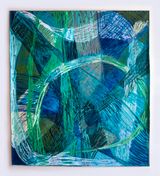 Caulerpa Taxifolia by Sasha Ferre contemporary artwork painting works on paper
