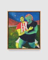 After the Ball Became the Moon by Curtis Talwst Santiago contemporary artwork painting