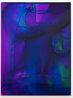 He could only sleep in stiff dirty soiled sodden bedsheets by Dale Frank contemporary artwork Painting