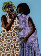 Rejoice by Michael Gah contemporary artwork textile