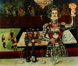 Jehanne a travers le temps by Jan Van Imschoot contemporary artwork painting