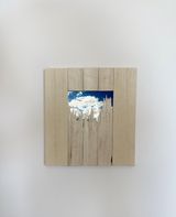 Assemblage 2 ripped mountains From the series Broken treasures by Larry Munoz contemporary artwork print sculpture