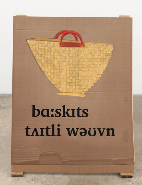 Baskets Tightly Woven by Lubaina Himid  Magada Stawarska contemporary artwork Print