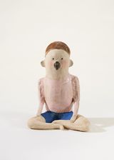 Calm man by KAPPAO contemporary artwork sculpture