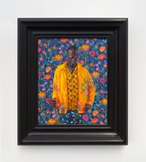 Portrait of Mamadou Gueye by Kehinde Wiley contemporary artwork painting