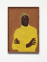 DJ Steloo by Serge Attukwei Clottey contemporary artwork mixed media