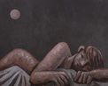Untitled Nude figure by Heesoo Kim contemporary artwork Painting
