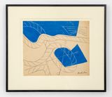 Untitled by Perle Fine contemporary artwork drawing painting works on paper