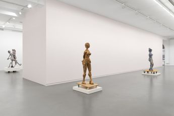 Contemporary art exhibition Rebecca Warren She She at Galerie Max Hetzler Goethestrae 23 Berlin Germany