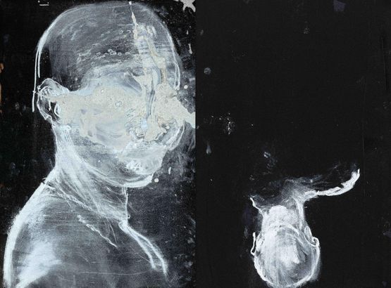 Portrait 04 by Wang Xin contemporary artwork Works on Paper