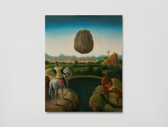 Studies into the Past by Laurent Grasso contemporary artwork Painting