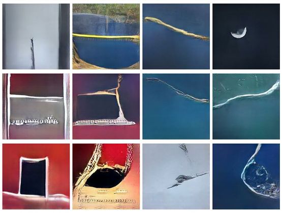 Latent Space by Jake Elwes contemporary artwork Moving Image