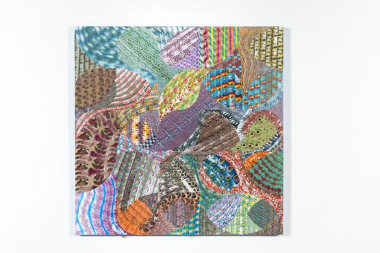 Rio das Almas by Luiz Zerbini contemporary artwork Painting