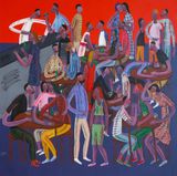 Memories of Red by Kitti Narod contemporary artwork painting