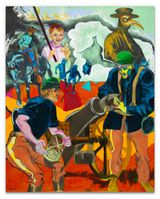 Simeon by Archie Rand contemporary artwork painting