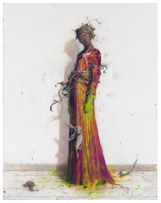 Gutstur by Jonas Burgert contemporary artwork Painting