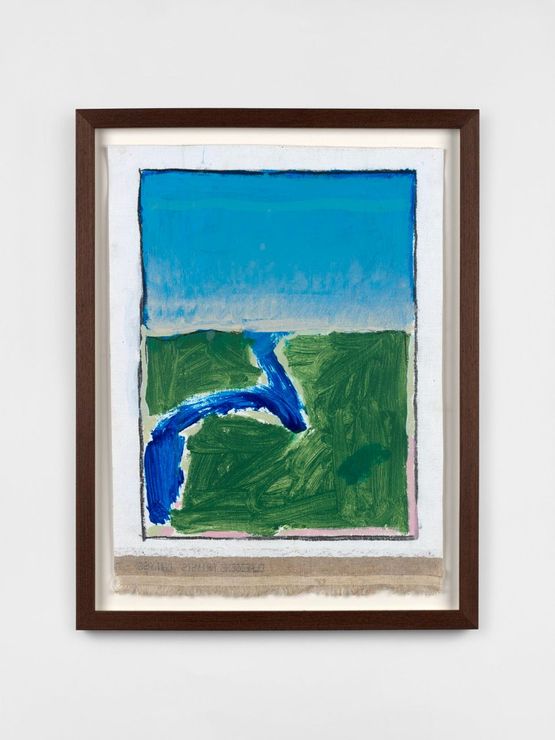 The First Ground I by Richard Hearns contemporary artwork Painting