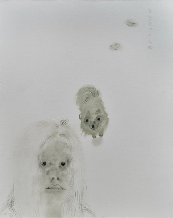 Portrait No. 1 by Shen Ling contemporary artwork Painting