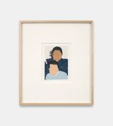 Baby Joey and Shay Shay by Shaina Mccoy contemporary artwork painting works on paper