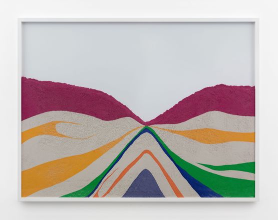 Chemical Landscape from Brazil by Lionel Esteve contemporary artwork Painting