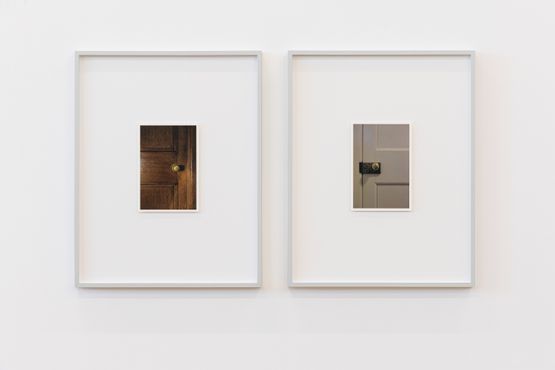 Door Handle Portrait DT by Martin Boyce contemporary artwork Works on Paper
