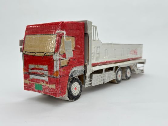 Hataraku Kuruma by Takato contemporary artwork Works on Paper