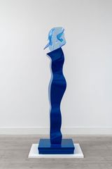 Blue Queen by Allen Jones contemporary artwork sculpture