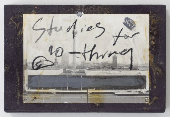 FD701010.7028 untitled studies for no-thing by The Estate of L. Budd contemporary artwork Works on Paper
