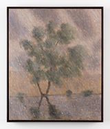 Rainy Tree by Stephen McKenna contemporary artwork painting works on paper
