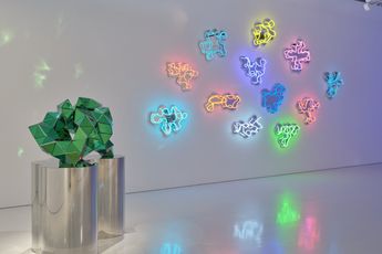 Contemporary art exhibition Gregor Kregar Reflective Paradigm at Gow Langsford Gallery Onehunga New Zealand
