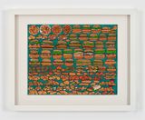 Korean Fried Chicken Platters Sandwiches and More green by Allen Yu contemporary artwork drawing works on paper