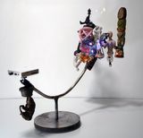 Euphoria by Tony Oursler contemporary artwork mixed media moving image