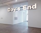 Days End by Peter Liversidge contemporary artwork installation