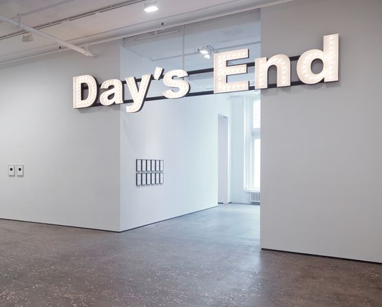 Days End by Peter Liversidge contemporary artwork Installation