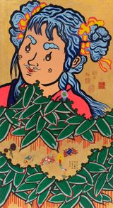 What We Found in Paradise by Wong Lip Chin contemporary artwork painting