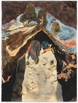 Tempest by Adam Lee contemporary artwork painting works on paper