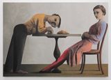 The Croissant by Lenz Geerk contemporary artwork painting