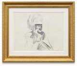 opera box by Karen Kilimnik contemporary artwork drawing