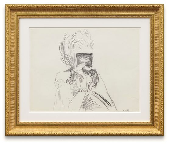 opera box by Karen Kilimnik contemporary artwork Drawing