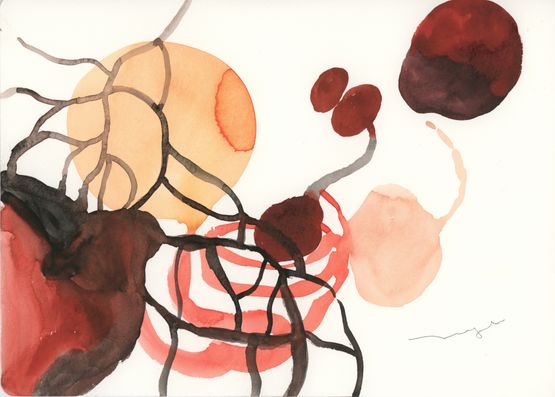 Sin titulo de la serie Melancolia by Magali Lara contemporary artwork Painting