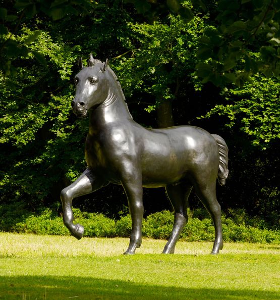 Bronze Horse by Barry Flanagan contemporary artwork Sculpture