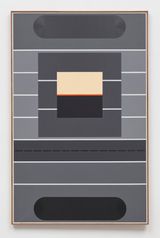 Composition au trait interrompu 21 juillet 79 by Leon Wuidar contemporary artwork painting works on paper