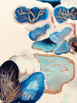 Badende by Yi Youjin contemporary artwork painting works on paper