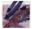 Natritine Gaze 2 part 5 by Ran Zhang contemporary artwork Painting