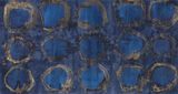 Blue Peacock by Wei Ligang contemporary artwork painting