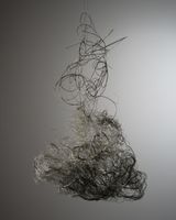 Swan by Alan Saret contemporary artwork sculpture