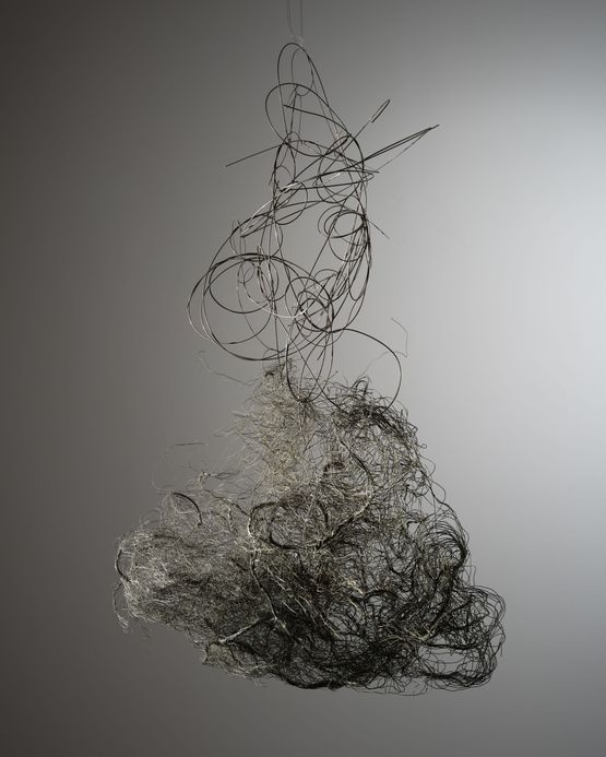 Swan by Alan Saret contemporary artwork Sculpture