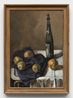 Still Life with Wine Bottle and Fruit by Hughie Lee-Smith contemporary artwork Painting