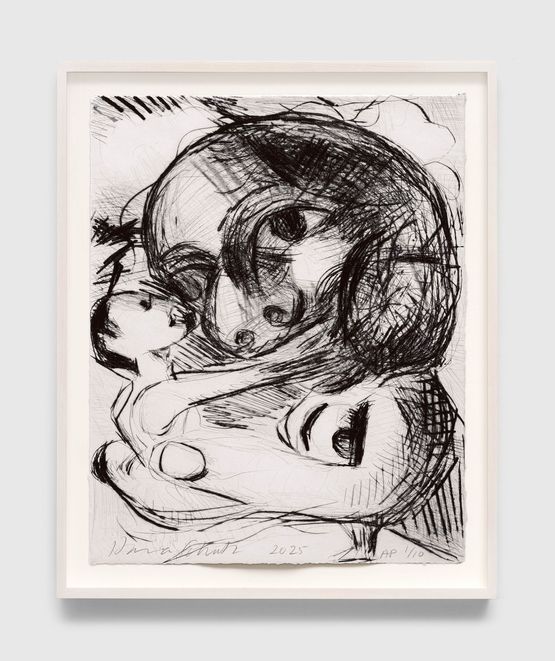 THE LOVE DELUXE EDITION by Dana Schutz contemporary artwork Print