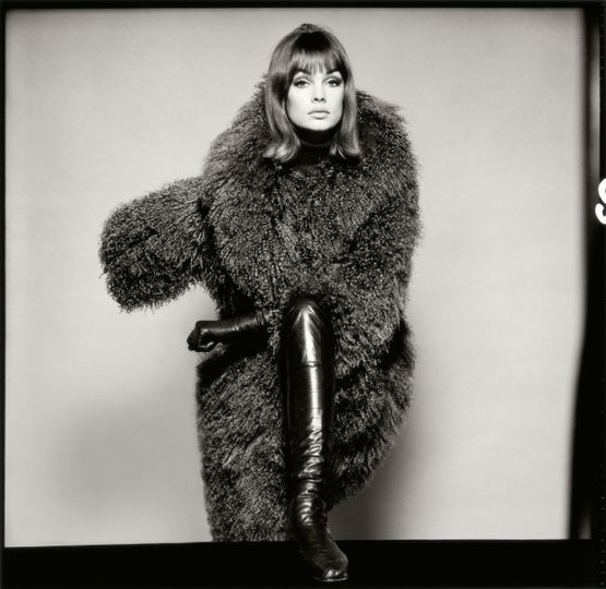 Jean Shrimpton Fur Coat by David Bailey contemporary artwork Photography
